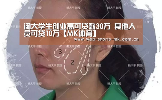 闽大学生创业高可贷款30万 其他人员可贷10万【MK体育】(图1) MK SPORT